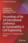 Image for Proceedings of the 3rd International Conference on Sustainability in Civil Engineering