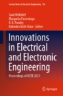 Image for Innovations in Electrical and Electronic Engineering: Proceedings of ICEEE 2021 : 756