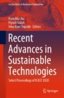 Image for Recent Advances in Sustainable Technologies: Select Proceedings of ICAST 2020