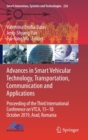 Image for Advances in Smart Vehicular Technology, Transportation, Communication and Applications