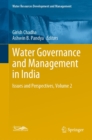 Image for Water Governance and Management in India: Issues and Perspectives, Volume 2