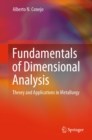 Image for Fundamentals of Dimensional Analysis: Theory and Applications in Metallurgy