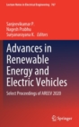 Image for Advances in Renewable Energy and Electric Vehicles : Select Proceedings of AREEV 2020