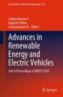 Image for Advances in Renewable Energy and Electric Vehicles: Select Proceedings of AREEV 2020