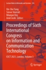 Image for Proceedings of Sixth International Congress on Information and Communication Technology: ICICT 2021, London, Volume 3