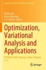Image for Optimization, Variational Analysis and Applications