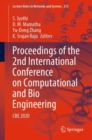 Image for Proceedings of the 2nd International Conference on Computational and Bio Engineering: CBE 2020 : 215