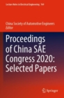 Image for Proceedings of China SAE Congress 2020: Selected Papers