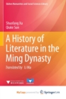 Image for A History of Literature in the Ming Dynasty