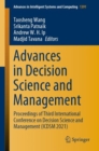 Image for Advances in Decision Science and Management : Proceedings of Third International Conference on Decision Science and Management (ICDSM 2021)
