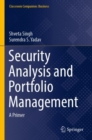Image for Security Analysis and Portfolio Management