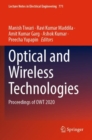 Image for Optical and wireless technologies  : proceedings of OWT 2020