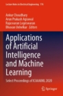 Image for Applications of artificial intelligence and machine learning  : select proceedings of ICAAAIML 2020