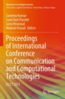Image for Proceedings of International Conference on Communication and Computational Technologies  : ICCCT 2021
