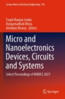 Image for Micro and nanoelectronics devices, circuits and systems  : select proceedings of MNDCS 2021