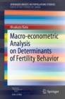 Image for Macro-econometric Analysis on Determinants of Fertility Behavior