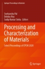 Image for Processing and characterization of materials  : select proceedings of CPCM 2020
