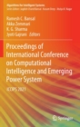 Image for Proceedings of International Conference on Computational Intelligence and Emerging Power System