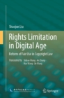 Image for Rights Limitation in Digital Age: Reform of Fair Use in Copyright Law