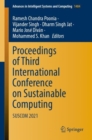 Image for Proceedings of Third International Conference on Sustainable Computing: SUSCOM 2021