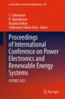 Image for Proceedings of International Conference on Power Electronics and Renewable Energy Systems: ICPERES 2021 : 795