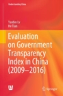 Image for Evaluation on Government Transparency Index in China (2009-2016)