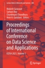 Image for Proceedings of International Conference on Data Science and Applications : ICDSA 2021, Volume 1
