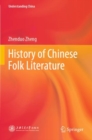 Image for History of Chinese Folk Literature