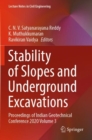 Image for Stability of Slopes and Underground Excavations