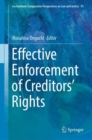 Image for Effective Enforcement of Creditors&#39; Rights