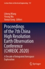 Image for Proceedings of the 7th China High Resolution Earth Observation Conference (CHREOC 2020)
