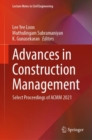 Image for Advances in Construction Management: Select Proceedings of ACMM 2021