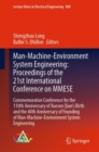 Image for Man-Machine-Environment System Engineering: Proceedings of the 21st  International Conference on MMESE