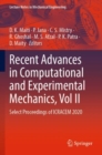 Image for Recent advances in computational and experimental mechanics  : select proceedings of ICRACEM 2020Volume II