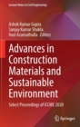 Image for Advances in Construction Materials and Sustainable Environment : Select Proceedings of ICCME 2020