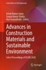 Image for Advances in Construction Materials and Sustainable Environment: Select Proceedings of ICCME 2020
