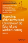 Image for Proceedings of the International Conference on Big Data, IoT, and Machine Learning : BIM 2021