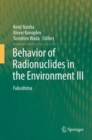 Image for Behavior of Radionuclides in the Environment III: Fukushima