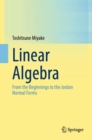 Image for Linear algebra  : from the beginnings to the Jordan normal forms