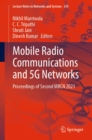 Image for Mobile Radio Communications and 5G Networks: Proceedings of Second MRCN 2021