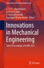Image for Innovations in mechanical engineering  : select proceedings of ICIME 2021
