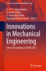 Image for Innovations in Mechanical Engineering: Select Proceedings of ICIME 2021