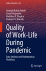 Image for Quality of Work-Life During Pandemic: Data Analysis and Mathematical Modeling : 100