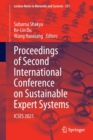 Image for Proceedings of Second International Conference on Sustainable Expert Systems