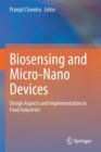 Image for Biosensing and micro-nano devices  : design aspects and implementation in food industries