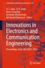 Image for Innovations in Electronics and Communication Engineering: Proceedings of the 9th ICIECE 2021