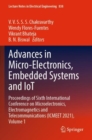 Image for Advances in Micro-Electronics, Embedded Systems and IoT