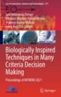 Image for Biologically inspired techniques in many criteria decision making  : proceedings of BITMDM 2021