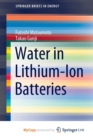 Image for Water in Lithium-Ion Batteries