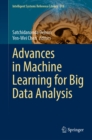 Image for Advances in Machine Learning for Big Data Analysis